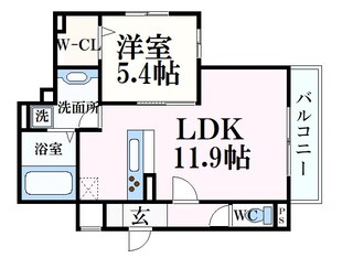 アパルトマン大倉山の物件間取画像